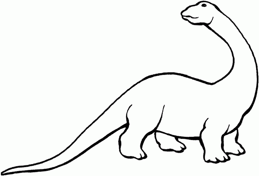 Plansa de colorat cu Dinozauri 84 184